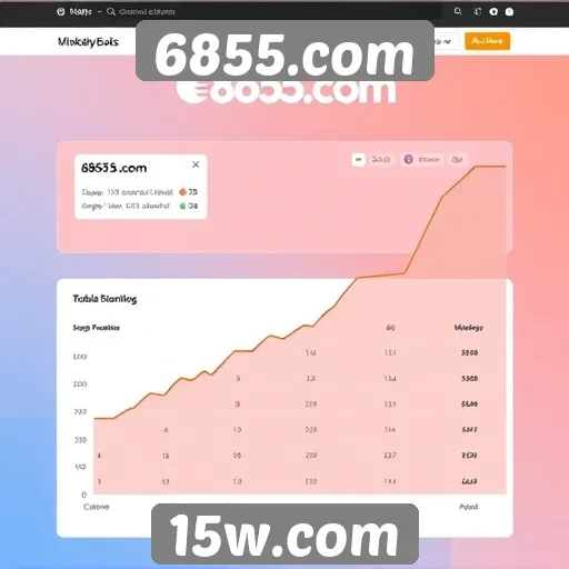 Plataforma 6855.com registra aumento de acessos mensais